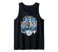 Marvel The Fantastic Four: First Steps Retro Group Panels Camiseta sin Mangas