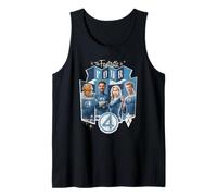 Marvel The Fantastic Four: First Steps Vintage Style Team Camiseta sin Mangas