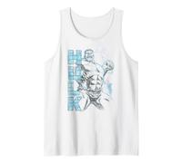Marvel The Incredible Hulk Large Brick Font & Portrait Camiseta sin Mangas