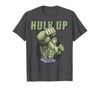 Marvel The Incredible Hulk Tough Hulk Up Bulk Up Badge Camiseta