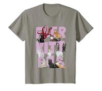 Marvel The Marvels Flerkittens Camiseta, Niños, Pizarra, 6 años