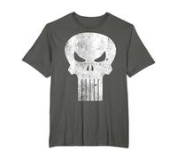 Marvel The Punisher Classic Retro Skull Logo Camiseta