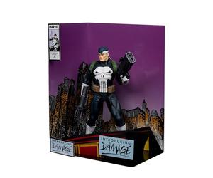 Marvel The Punisher Escala 1:6. Coleccionable con escenario y cómic (The Punisher War Journal #8) Juguetes McFarlane