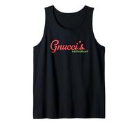 Marvel The Punisher: One Last Kill Gnucci's Restaurant Logo Camiseta sin Mangas