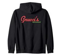 Marvel The Punisher: One Last Kill Gnucci's Restaurant Logo Sudadera con Capucha