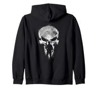 Marvel The Punisher: One Last Kill Skull and Silhouette Sudadera con Capucha