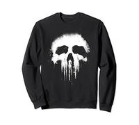 Marvel The Punisher Scary Grungy Skull Logo Sudadera