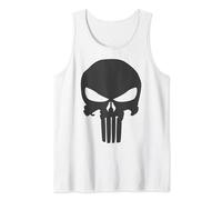 Marvel The Punisher Skull Blacked Out Logo Camiseta sin Mangas