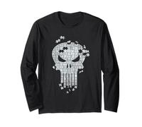 Marvel The Punisher Skull Icon Jigsaw Puzzle - Camiseta Manga Larga