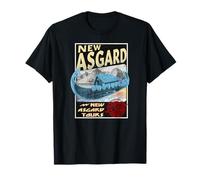Marvel Thor: Love and Thunder New Asgard Tours Poster Camiseta
