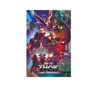 Marvel Thor Póster Amor Y Trueno Grande Película 61x91.5 CM 61x91.4cm Nuevo