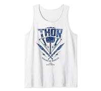 Marvel Thor Ragnarok Asgardian Warrior Hammer Shield Camiseta sin Mangas