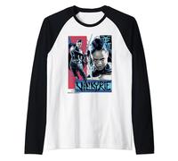 Marvel Thor Ragnarok Valkyrie Panel Portrait Poster Raglan Baseball Tee