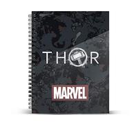 Marvel Thor-Tempest-Cuaderno Papel Cuadriculado DIN A5