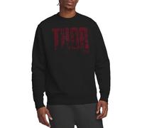 Marvel Thor Text Unisex Sweatshirt, Black, Small