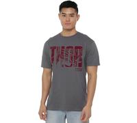 Marvel Thor Text Unisex T Shirt, Charcoal, XX-Large