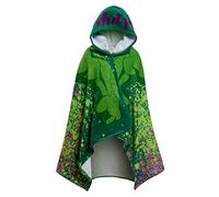 Marvel Toalla Hulk 100% Algodón - Poncho de natación autoadherible para niños Vengadores Increíbles