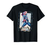 Marvel Tokon: Fighting Souls Captain America Game Art Camiseta