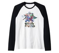 Marvel Tokon: Fighting Souls Official Game Poster Art & Logo Camiseta Manga Raglan