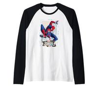Marvel Tokon: Fighting Souls Spider-Man Game Art Camiseta Manga Raglan