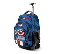 Marvel Trolley GTS FAN, 32 x 47 cm, Capacidad 39 L, Capitán América Azul