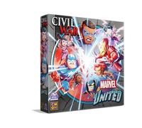 Marvel United: Civil War Expansion - Juego de estrategia de miniaturas de mesa, juego cooperativo de superhéroes para niños y adultos, a partir de 14 años, 2-6 jugadores, 45 minutos de tiempo de