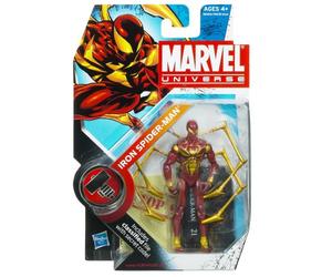 Marvel Universe 3 3/4 Inch Series 2 Action Figure #21 Iron SpiderMan by Hasbro