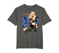 Marvel Universe Black Cat Cover Camiseta, Hombre Tallas Grandes, Asfalto, 3X Alto