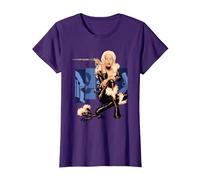 Marvel Universe Black Cat Cover Camiseta, Mujer, Morado, 3XL