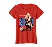 Marvel Universe Black Cat Cover Camiseta, Mujer, Rojo, 3XL
