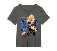 Marvel Universe Black Cat Cover Camiseta, Mujer Tallas Grandes, Asfalto, 3XL Grande