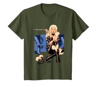 Marvel Universe Black Cat Cover Camiseta, Niños, Verde Oliva, 3 años