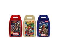 Marvel Universe Top Trumps 3 Pack Card Game Bundle