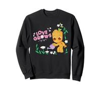 Marvel Valentine’s Day Spring Flower Garden Groot Love Grows Sudadera