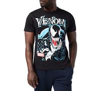 Marvel Venom Anthihero Camiseta, Negro (Black Blk), L para Hombre
