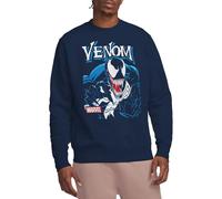 Marvel Venom Antihero Unisex Sweatshirt, Navy, X-Large