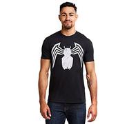 Marvel Camiseta Venom Emblem para Hombre, Negro (Black Blk), XL