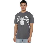Marvel Venom Emblem Unisex T Shirt, Charcoal, XXXX-Large