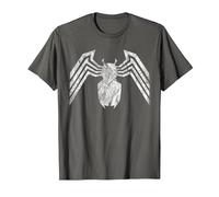 Marvel Venom Emblem White Camiseta, Hombre, Asfalto, 4XL
