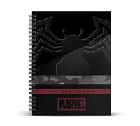 Marvel Venom Monster-Cuaderno Papel Cuadriculado DIN A5