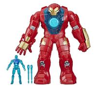 Marvel VenomVersus Epic World of Action - Juego de Figuras de Iron Man y Hulkbuster Armor con Accesorios, Juguetes de superhéroe de 4 Pulgadas (10 cm), niños a Partir de 4 años