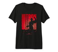 Marvel VisionQuest Ultron Large Pixelated Text & Silhouette Camiseta Premium