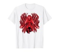 Marvel WandaVision Wanda Maximoff is The Scarlet Witch Camiseta, Hombre, Blanco, M