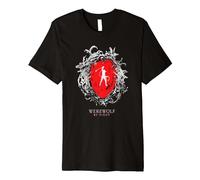 Marvel Werewolf by Night Elsa Bloodstone Heart Silhouette Premium T-Shirt