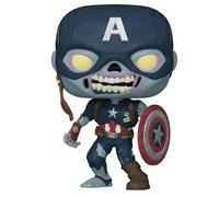 Marvel What If Zombie Funko Pop Figura Captain America Esclusiva 25cm