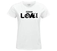Marvel Wolokimts016 Camiseta, Blanco, XXL para Mujer