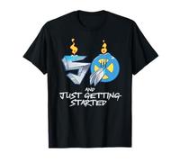 Marvel Wolverine 50 and Just Getting Started 50th Birthday Camiseta