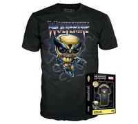 Marvel Wolverine + Camiseta (Talla S) Pop & Tee Vinyl Figura Funko