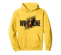 Marvel Wolverine Game Break-Through Portrait Video Game Logo Sudadera con Capucha