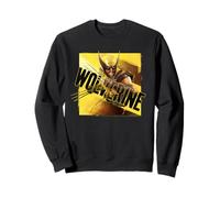 Marvel Wolverine Game Key Art Angled Logo 2026 Video Game Sudadera